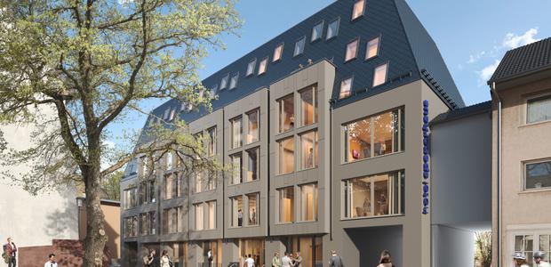 2026 wurde das kernsanierte Hotel Spenerhaus wiedereröffnet. Das Bild wurde mit KI erstellt.