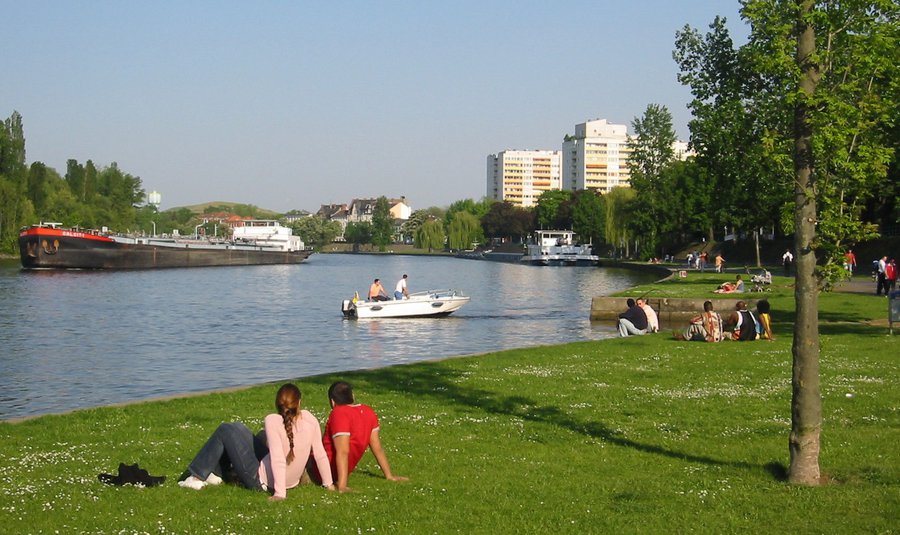 Sommerliches Mainufer in Offenbach. |Foto: Stadt Offenbach, Flicr.com (cc by-sa)