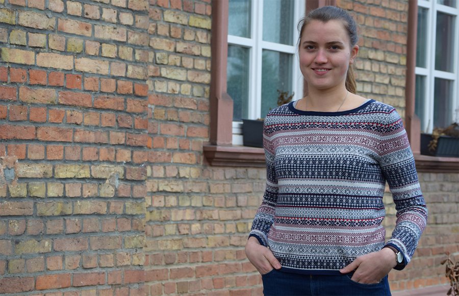 Nora Münch arbeitet in einer Einrichtung des Evangelischen Regionalverbandes für junge Geflüchtete. | Foto: eoa