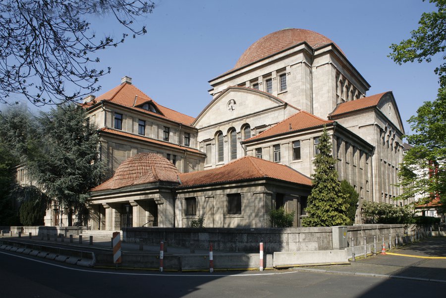Die Synagoge im Frankfurter Westend  I Quelle: Jüdische Volkshochschule