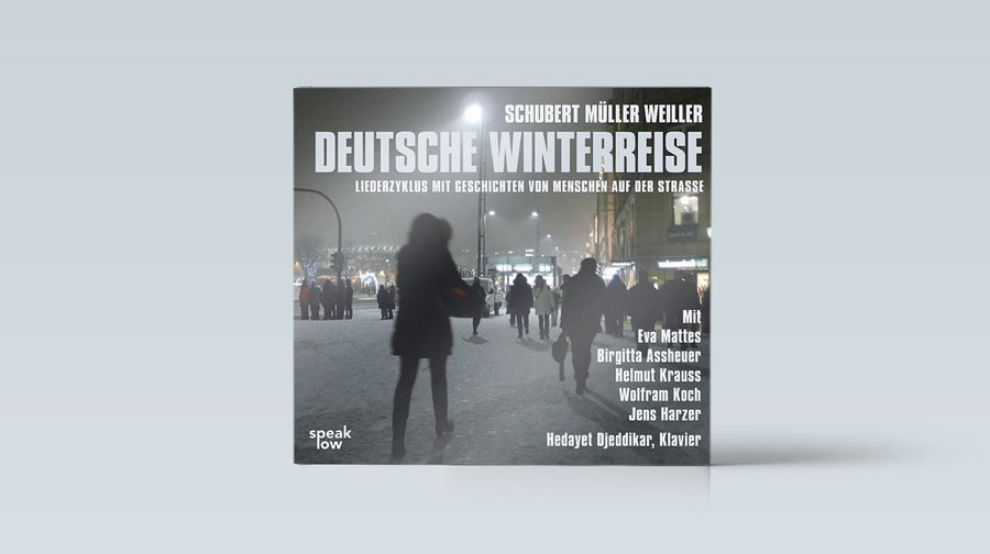 Franz Schubert/Wilhelm Müller/Stefan Weiler, Deutsche Winterreise. Liederzyklus mit Geschichten von Menschen im Abseits. CD mit Booklet, 82 Minuten, 16 Euro.