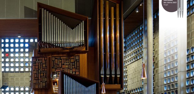 Blick auf die Bornefeld-Link Orgel I Foto: Rolf Oeser