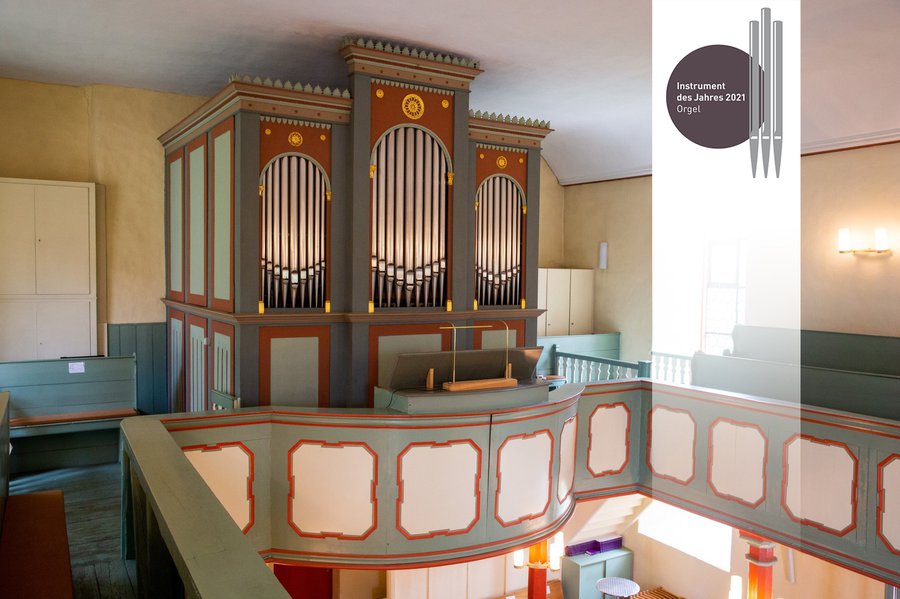 Die Orgel des Monats Juli steht in Nieder-Eschbach  Foto: Rolf Oeser