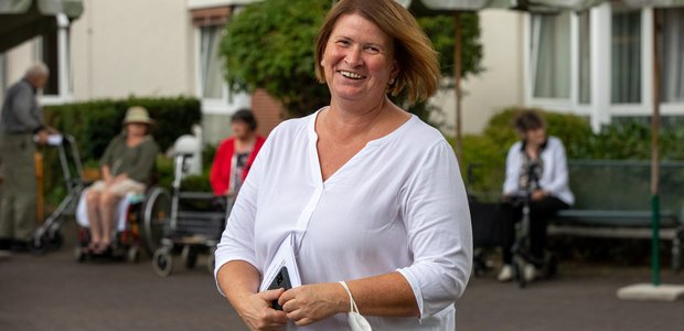 Susanne Hesel leitet das Anni-Emmerling-Haus. I Foto: Rolf Oeser