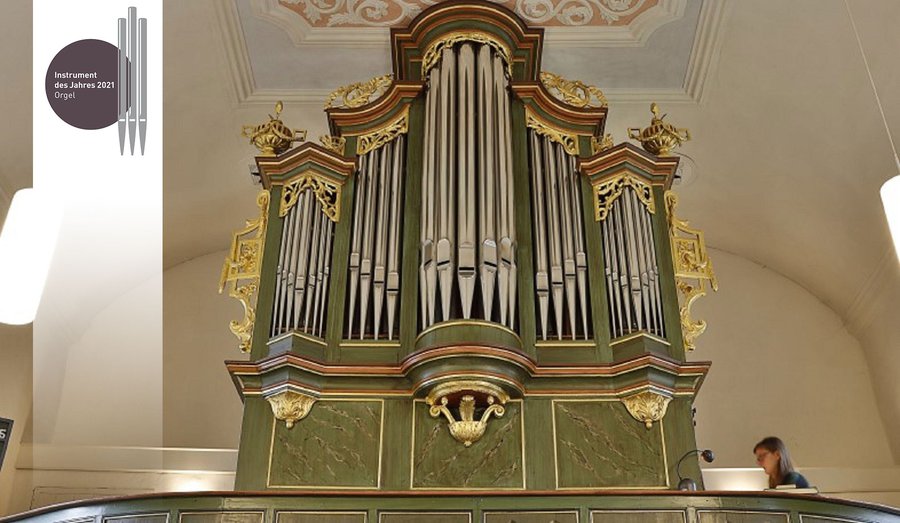 Von historischem Wert und nicht nur musikalischem Glanz: Die Orgel in Nieder-Erlenbach I Foto: Rui Camilo