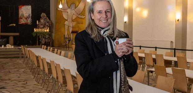 Anja Tonn in der Weißfrauen Diakoniekirche  |  Foto: Rolf Oeser