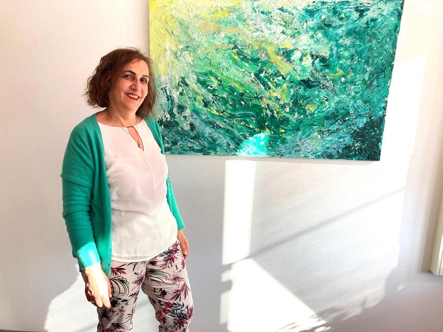 Mehri Farzan leitet das Housing First der Diakonie Frankfurt und Offenbach. |