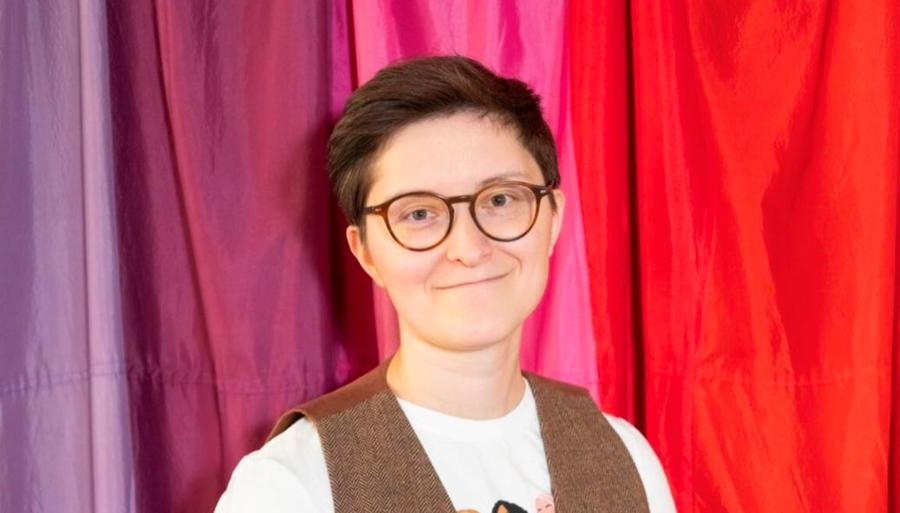 Anastasia Gettikh, Bildungsreferentin im EVA I Foto: Stella Musshafen