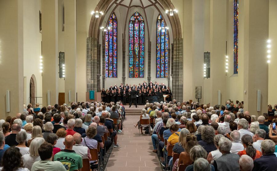 Eine Station der Chormeile ist auch in diesem Jahr die Heiliggeistkirche. I Foto: Rolf Oeser