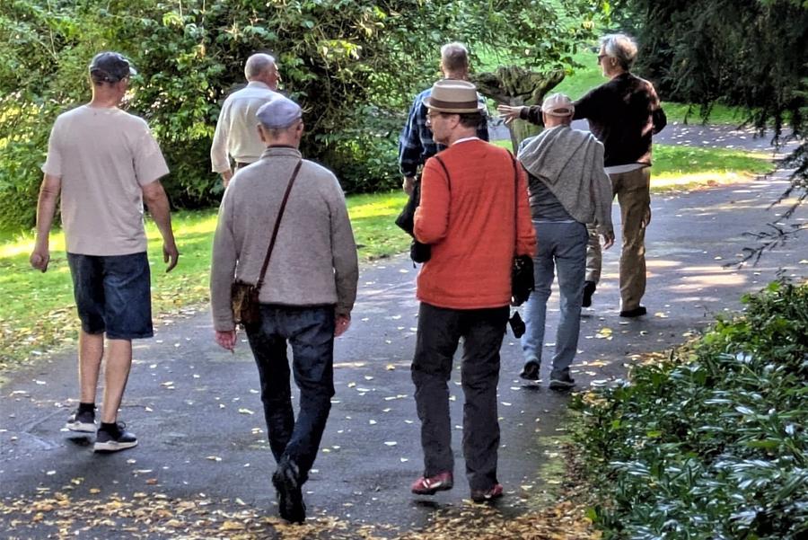 Männer unterwegs und im Gespräch - das EJW macht nicht nur Angebote für Kinder und Jugendliche. I Foto: privat