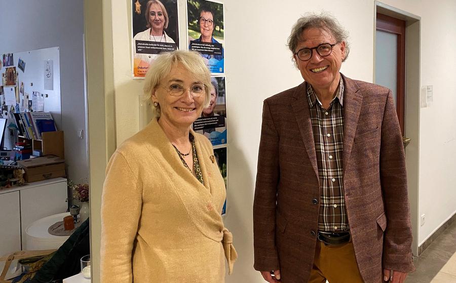 Seite an Seite: Susanna Faust Kallenberg und Erhard Brunn I Foto: Bettina Behler