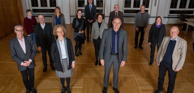 Der aktuelle Vorstand der Evangelischen Kirche in Frankfurt und Offenbach Foto: Rolf Oeser