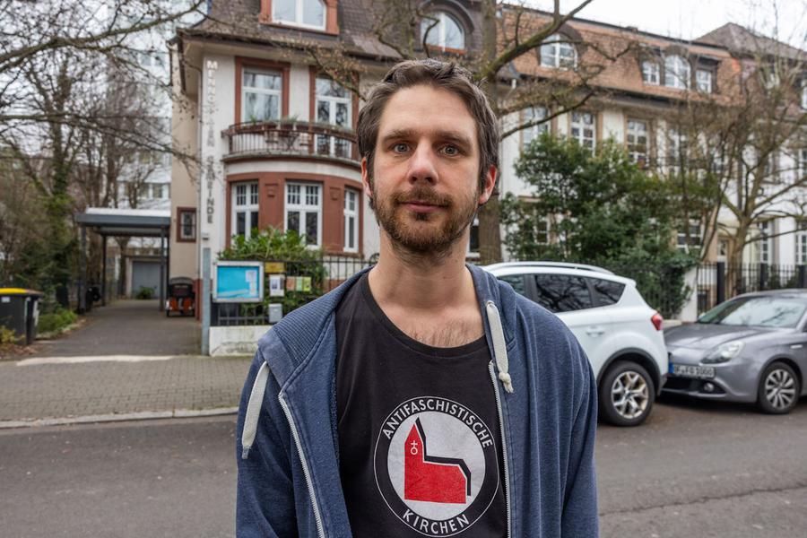 Benjamin Isaak-Krauß ist Pastor der Frankfurter Mennonitengemeinde. | Foto: Rolf Oeser