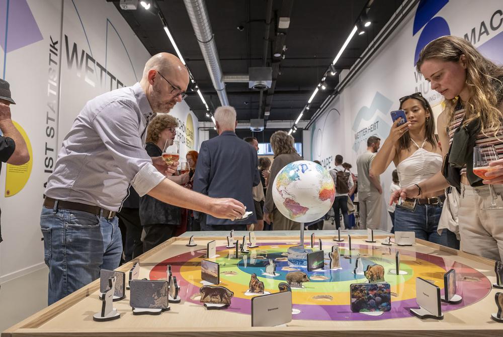 Der Erlebnisraum „Scape“ entstand in Kooperation mit dem Deutschen Wetterdienst. | Foto: Heike Rost