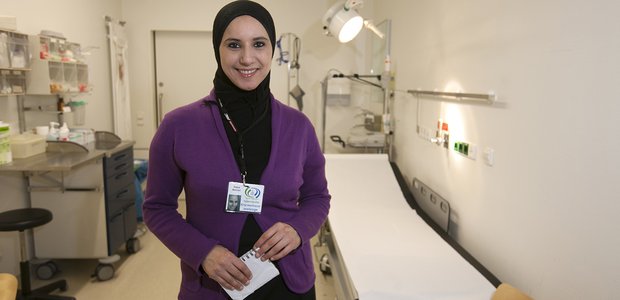 Rabia Bechari ist eine von inzwischen 22 muslimischen Krankenhausseelsorgerinnen und -seelsorgern in Frankfurt. Foto: Ilona Surrey