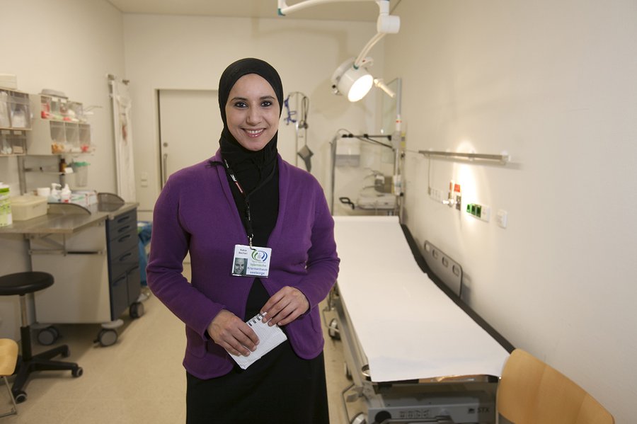 Rabia Bechari ist eine von inzwischen 22 muslimischen Krankenhausseelsorgerinnen und -seelsorgern in Frankfurt. Foto: Ilona Surrey
