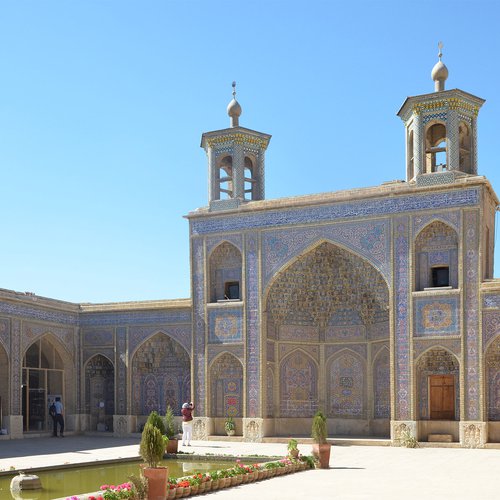 Die Nasir ol-Molk Moschee in Shiraz  |  Fotografin: Bettina Behler
