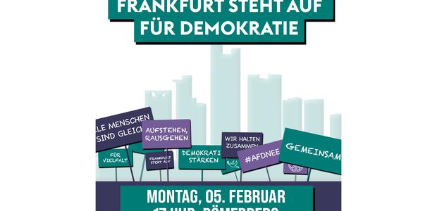 Frankfurt steht auf für Demokratie