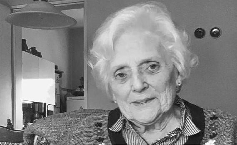 Hannelore Ochs an ihrem 91. Geburtstag  |  Foto: privat