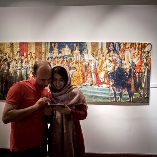 Ausstellung im Nationalmuseum in Teheran in Zusammenarbeit mit dem Pariser Louvre   |  Fotograf: Matthias Schmidt