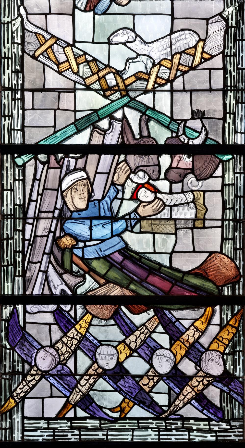 Besonders sehenswürdig sind die von Charles Crodel gestalteten Kirchenfenster. | Foto Rui Camilo