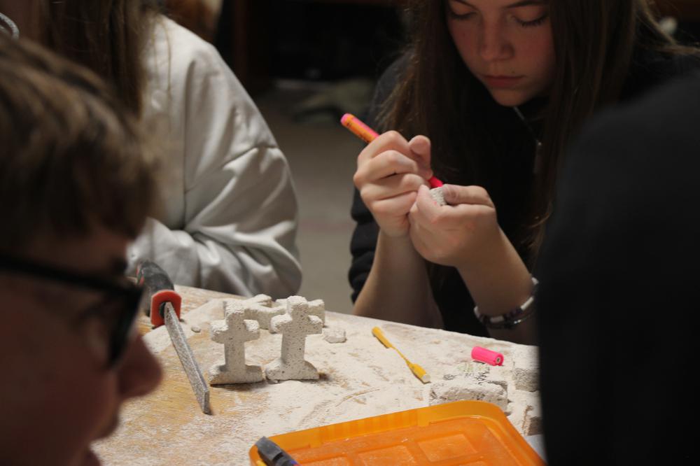 Einer von zahlreichen Workshops beim Konficamp |