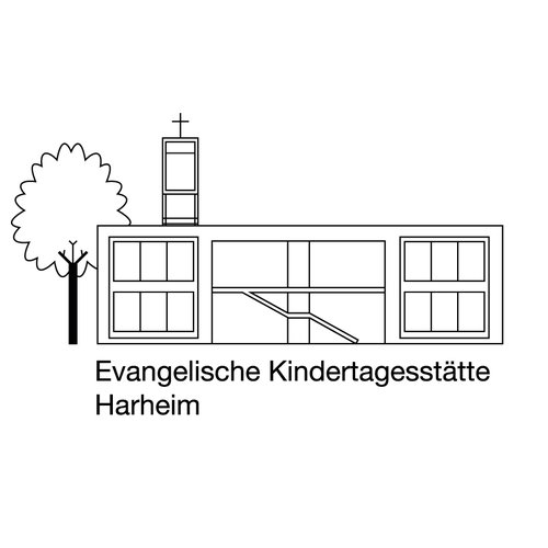Logo für die Evangelische Kindertagesstätte Harheim  |  Idee & Design: Felix Volpp