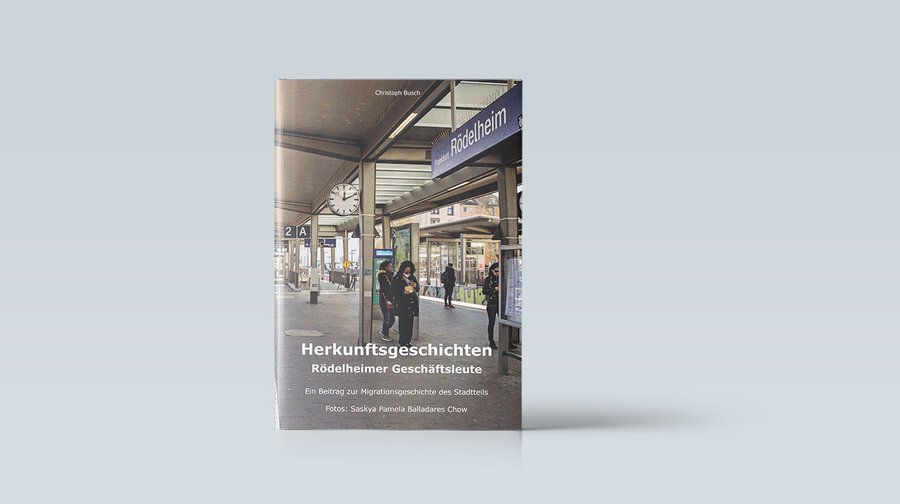 Christoph Busch: Herkunftsgeschichten Rödelheimer Geschäftsleute, Schreibwerkstatt Pappmarché, Alexanderstr. 27, 60489 Frankfurt, 10 Euro.
