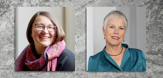 Carlotta Israel und Katharina von Kellenbach werden für ihre theologische Arbeit ausgezeichnet.