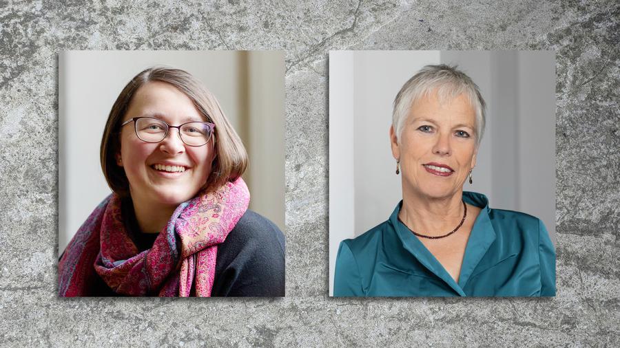 Carlotta Israel und Katharina von Kellenbach werden für ihre theologische Arbeit ausgezeichnet.