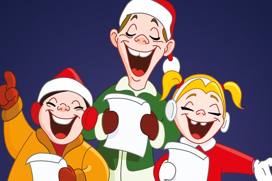 Gemeinsam mit anderen Weihnachtslieder singen im Anschluss an das Große Stadtgeläut  |