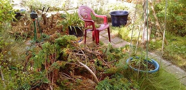 Auch dieser Garten bräuchte dringend mal eine Portion Arbeit. Aber warum sollte man die tun? Foto: Iwan Gabovitch/Flickr com. cc by