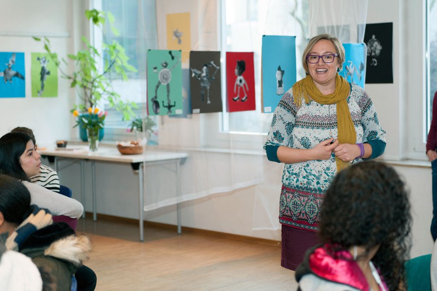 Linda Kagerbauer vom Frankfurter Frauenreferat hat das Projekt „Görls“ entwickelt. Foto: Petra Bruder