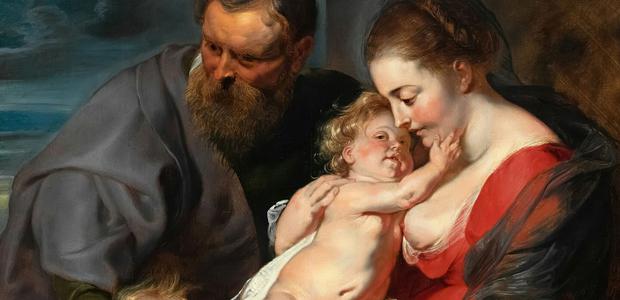 Die "heilige Familie", gemalt von Peter Pauls Rubens im 18. Jahrhundert. | Foto: Art Institute of Chicago/ Unsplash.com