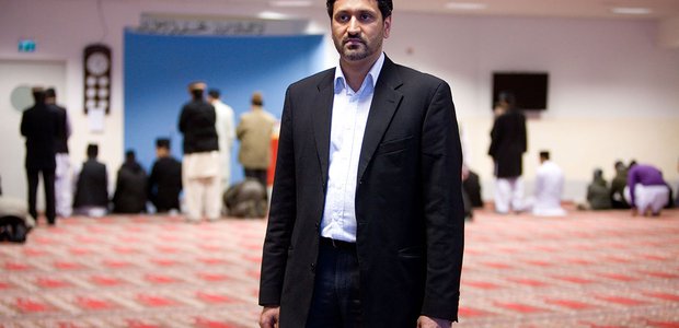 Mohammad Ilyas von der Ahmadiyya-Gemeinde. Der 36 Jahre alte Informatiker ist dort für den interreligiösen Dialog zuständig. Foto: Rolf Oeser