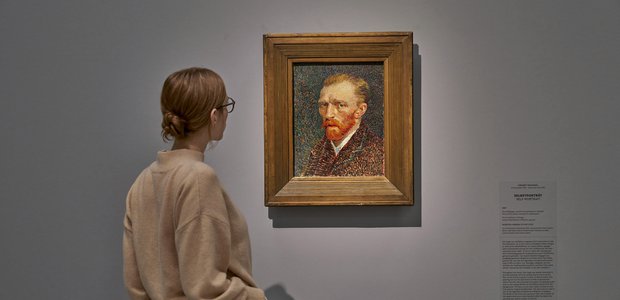 Noch bis Sonntag, 16. Februar, kann die Ausstellung "Making van Gogh" besucht werden  |  Foto: Städel Museum - Norbert Miguletz