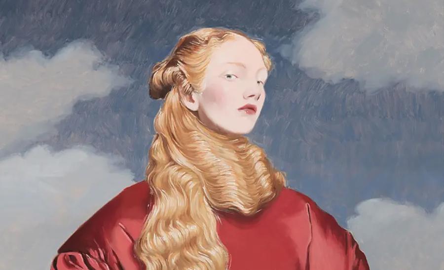 Maria Magdalena in der Interpretation der spanischen Künstlerin Nieves Gonzáles. |